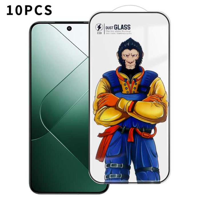 10 láminas de vidrio templado HD serigrafiadas, súper resistentes, curvas 3D, antiestáticas, de alto contenido de aluminio, resistentes a 120 °C., For Xiaomi 17 Max, For Xiaomi 17T Pro 5G, For Xiaomi 17T 5G, For Redmi K90, For Redmi K90 Pro Max        ...
