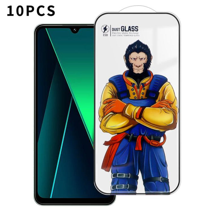 10 láminas de vidrio templado HD serigrafiadas, súper resistentes, curvas 3D, antiestáticas, de alto contenido de aluminio, resistentes a 120 °C., For Xiaomi 17 Max, For Xiaomi 17T Pro 5G, For Xiaomi 17T 5G, For Redmi K90, For Redmi K90 Pro Max        ...