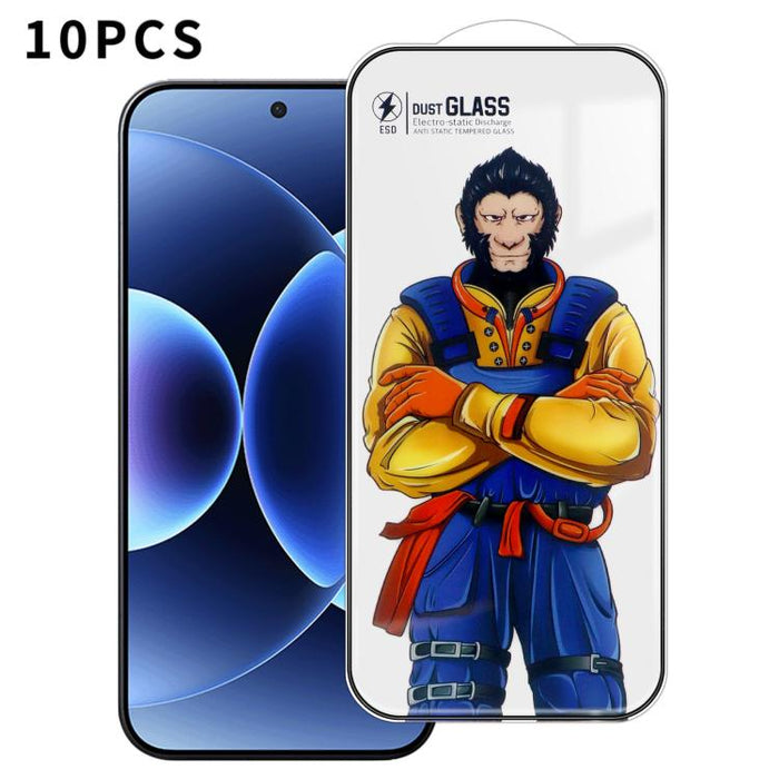 10 láminas de vidrio templado HD serigrafiadas, súper resistentes, curvas 3D, antiestáticas, de alto contenido de aluminio, resistentes a 120 °C., For Xiaomi 17 Max, For Xiaomi 17T Pro 5G, For Xiaomi 17T 5G, For Redmi K90, For Redmi K90 Pro Max        ...
