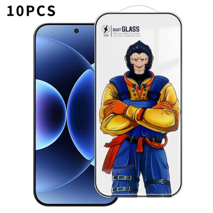 10 láminas de vidrio templado HD serigrafiadas, súper resistentes, curvas 3D, antiestáticas, de alto contenido de aluminio, resistentes a 120 °C., For Xiaomi 17 Max, For Xiaomi 17T Pro 5G, For Xiaomi 17T 5G, For Redmi K90, For Redmi K90 Pro Max        ...