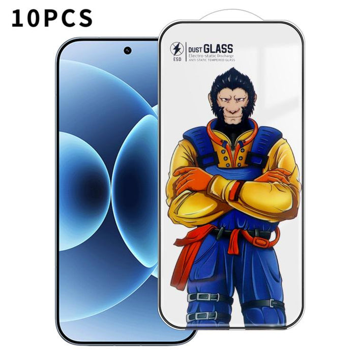 10 láminas de vidrio templado HD serigrafiadas, súper resistentes, curvas 3D, antiestáticas, de alto contenido de aluminio, resistentes a 120 °C., For Xiaomi 17 Max, For Xiaomi 17T Pro 5G, For Xiaomi 17T 5G, For Redmi K90, For Redmi K90 Pro Max        ...