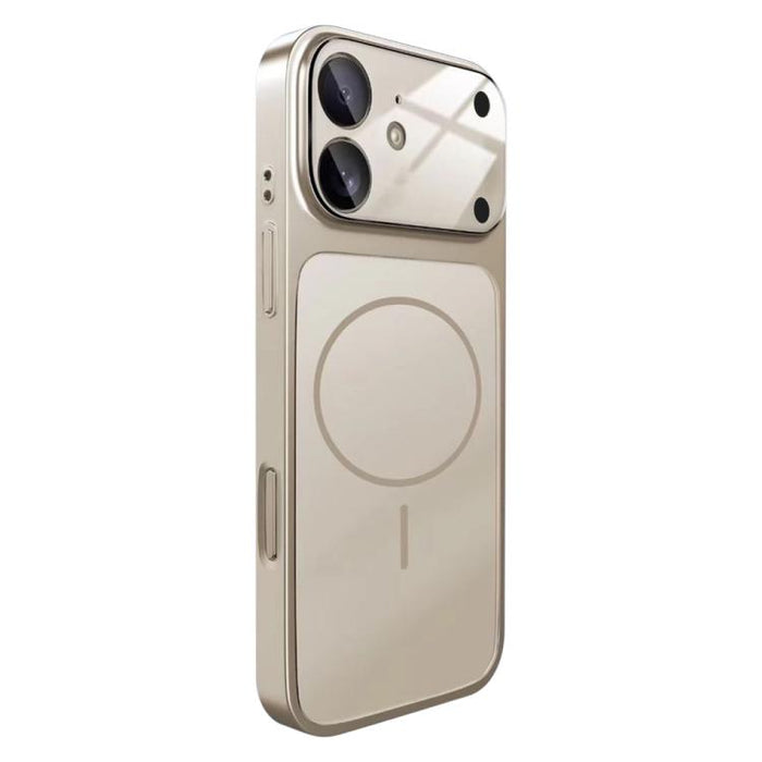 Change to 17 Big Lens Window Frosted MagSafe Phone Case, For iPhone 13 Pro Max, For iPhone 13 Pro, For iPhone 13, For iPhone 12, For iPhone 12 Pro Max, For iPhone 12 Pro, For iPhone 11 Pro Max, For iPhone 11