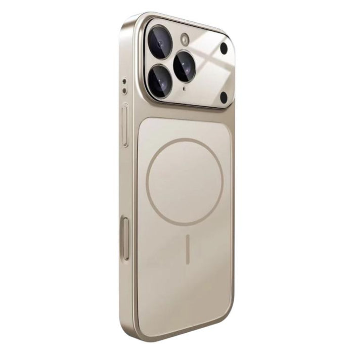 Change to 17 Big Lens Window Frosted MagSafe Phone Case, For iPhone 13 Pro Max, For iPhone 13 Pro, For iPhone 13, For iPhone 12, For iPhone 12 Pro Max, For iPhone 12 Pro, For iPhone 11 Pro Max, For iPhone 11