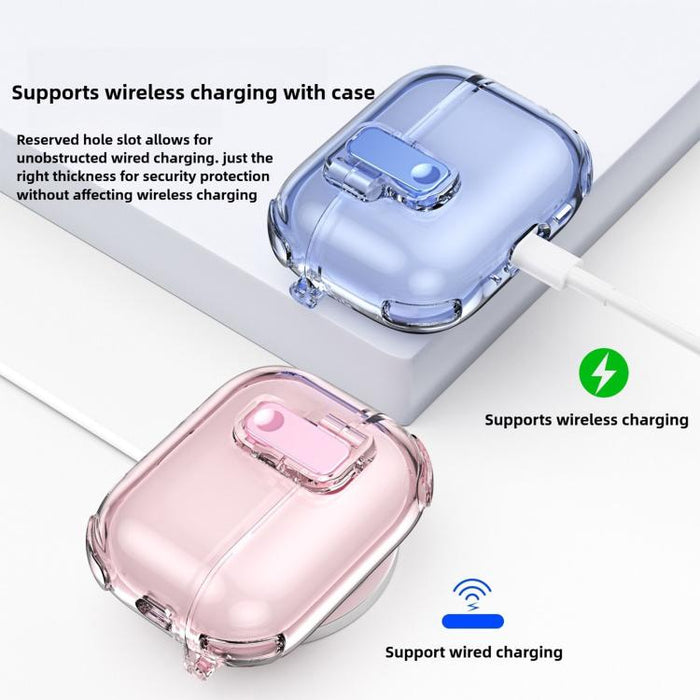 Ice Crystals Shockproof Earphone Protective Case, For AirPods Pro 3