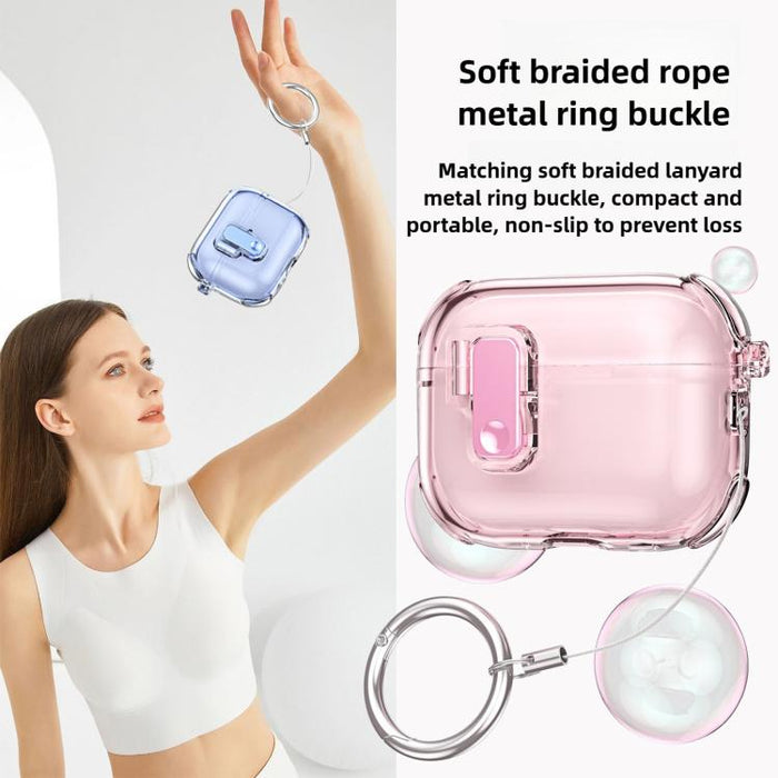 Ice Crystals Shockproof Earphone Protective Case, For AirPods Pro 3