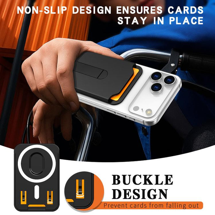 Vertical Color MagSafe Magnetic Vertical Stand Card Holder