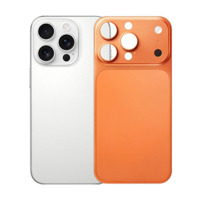Kalebol Ultra-Thin Transformation into 17 Pro Matte Aluminum Alloy Metal Back Cover, For iPhone 16 Pro, For iPhone 15 Pro, For iPhone 14 Pro, For iPhone 13 Pro
