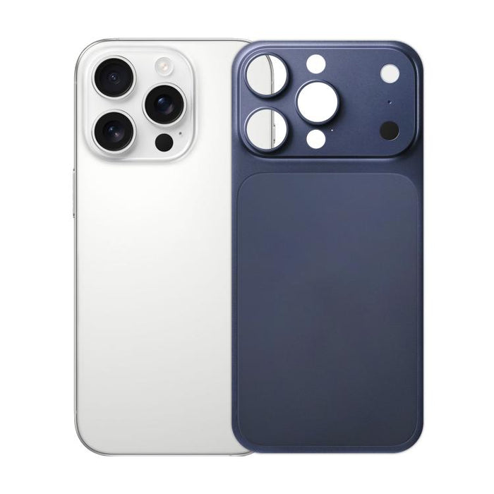 Kalebol Ultra-Thin Transformation into 17 Pro Matte Aluminum Alloy Metal Back Cover, For iPhone 16 Pro, For iPhone 15 Pro, For iPhone 14 Pro, For iPhone 13 Pro