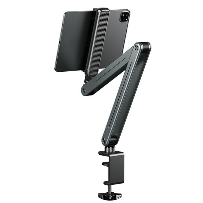 P86 Foldable 360 Degree Rotation Suspension Arm Aluminum Alloy Tablet Stand for Bed / Desk, P86