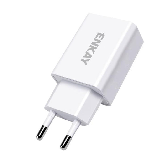 Cargador de pared USB ENKAY de 10 W, adaptador de corriente de 5 V y 2 A, EU Plug, US Plug