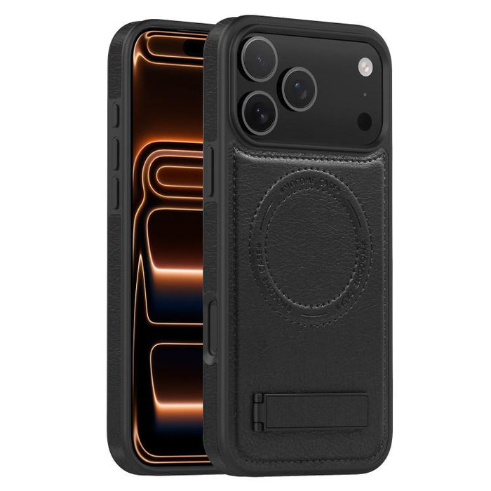 Multi-function Holder MagSafe PU Phone Case, For iPhone 17 Pro Max, For iPhone 17 Pro, For iPhone 17, For iPhone  Air