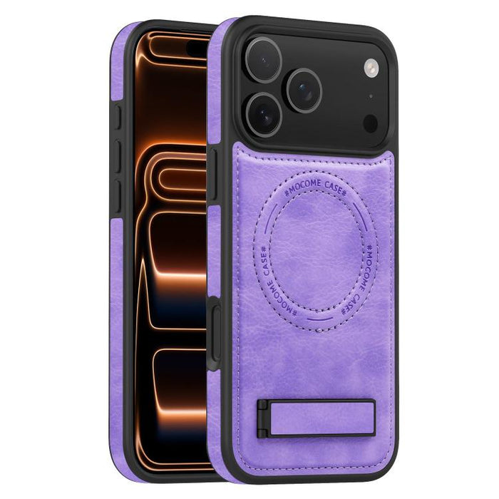 Multi-function Holder MagSafe PU Phone Case, For iPhone 17 Pro Max, For iPhone 17 Pro, For iPhone 17, For iPhone  Air