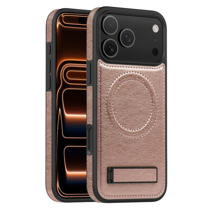 Multi-function Holder MagSafe PU Phone Case, For iPhone 17 Pro Max, For iPhone 17 Pro, For iPhone 17, For iPhone  Air