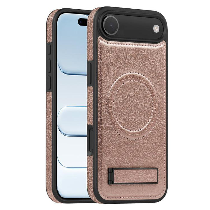 Multi-function Holder MagSafe PU Phone Case, For iPhone 17 Pro Max, For iPhone 17 Pro, For iPhone 17, For iPhone  Air
