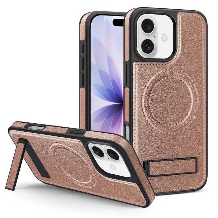 Multi-function Holder MagSafe PU Phone Case, For iPhone 17 Pro Max, For iPhone 17 Pro, For iPhone 17, For iPhone  Air