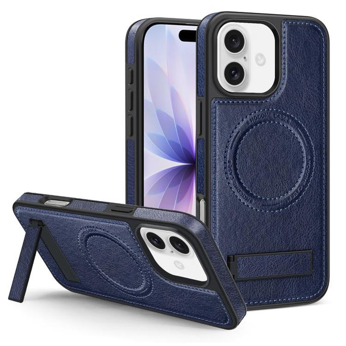 Multi-function Holder MagSafe PU Phone Case, For iPhone 17 Pro Max, For iPhone 17 Pro, For iPhone 17, For iPhone  Air