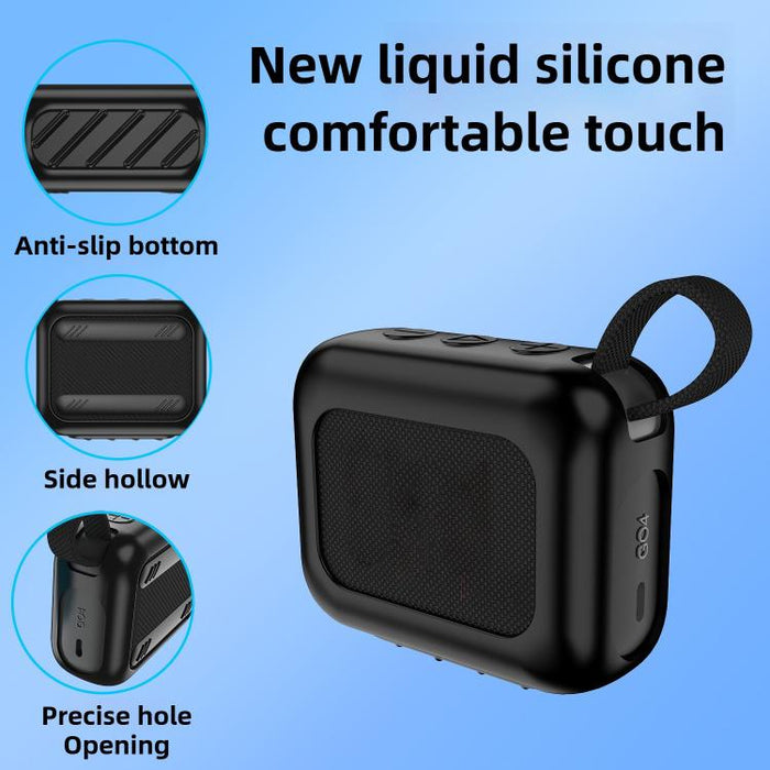 Funda protectora de silicona suave a prueba de caídas para altavoz Bluetooth de exterior JBL GO4