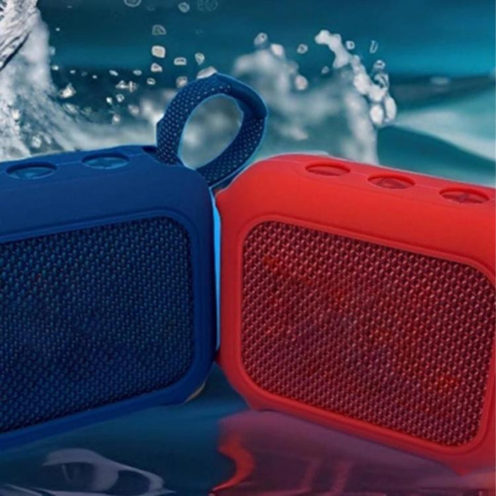 Funda protectora de silicona suave a prueba de caídas para altavoz Bluetooth JBL GO4 para exteriores