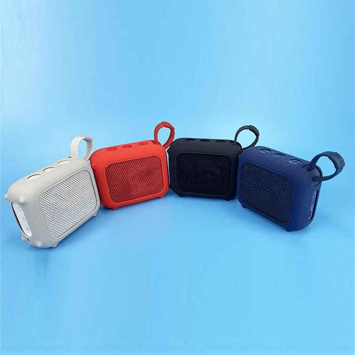 Funda protectora de silicona suave a prueba de caídas para altavoz Bluetooth JBL GO4 para exteriores