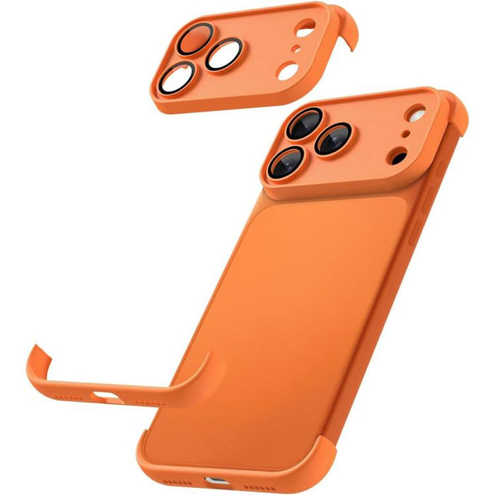 Funda ultradelgada sin marco de TPU con cuatro airbags en las esquinas y protección antigolpes para la lente., For iPhone 17 Pro Max, For iPhone 17 Pro, For iPhone 17, For iPhone Air
