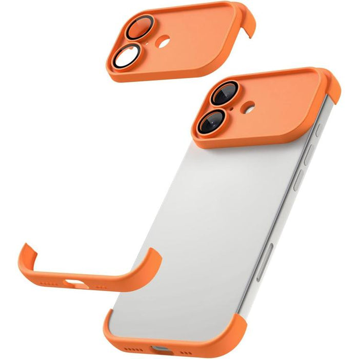 Funda ultradelgada sin marco de TPU con cuatro airbags en las esquinas y protección antigolpes para la lente., For iPhone 17 Pro Max, For iPhone 17 Pro, For iPhone 17, For iPhone Air