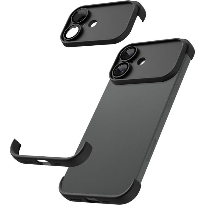 Funda ultradelgada sin marco de TPU con cuatro airbags en las esquinas y protección antigolpes para la lente., For iPhone 17 Pro Max, For iPhone 17 Pro, For iPhone 17, For iPhone Air