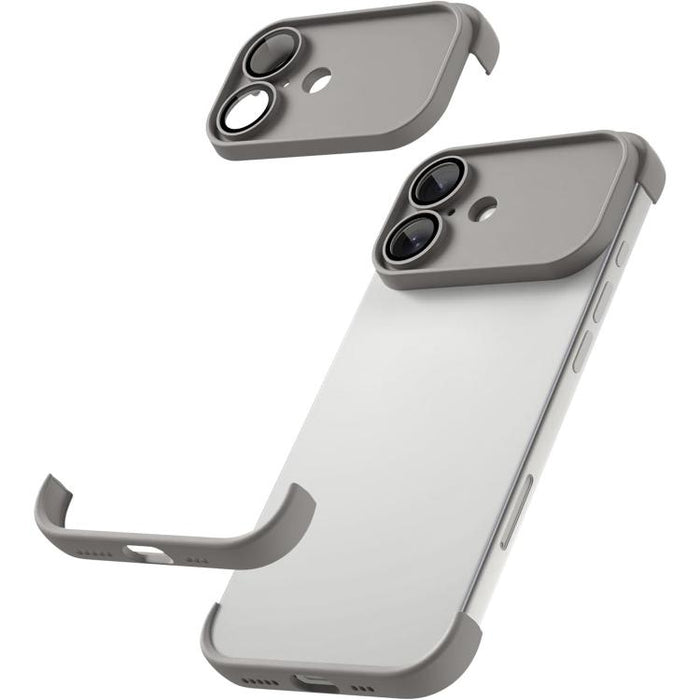 Funda ultradelgada sin marco de TPU con cuatro airbags en las esquinas y protección antigolpes para la lente., For iPhone 17 Pro Max, For iPhone 17 Pro, For iPhone 17, For iPhone Air