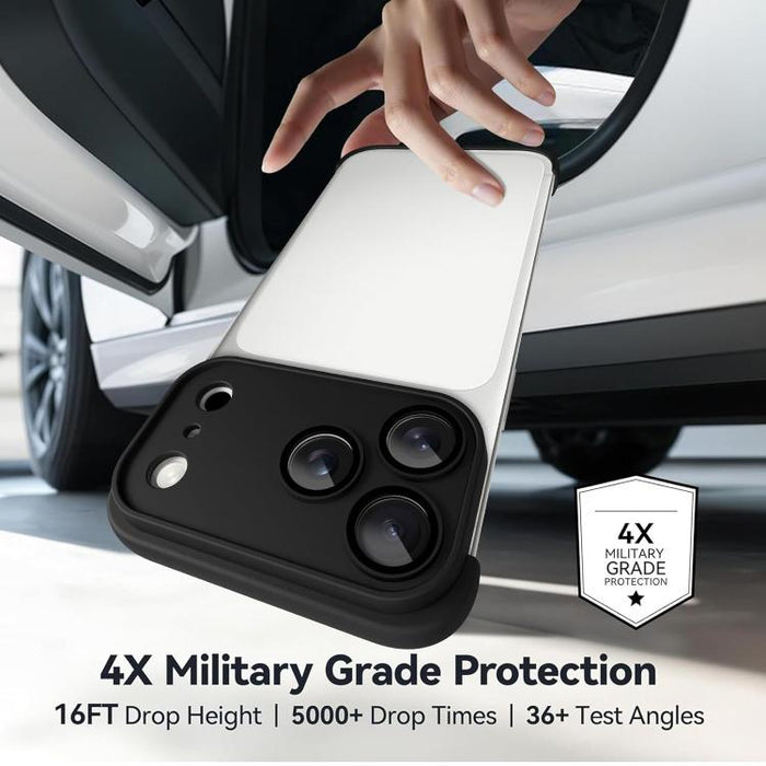 Funda ultradelgada sin marco de TPU con cuatro airbags en las esquinas y protección antigolpes para la lente., For iPhone 17 Pro Max, For iPhone 17 Pro, For iPhone 17, For iPhone Air