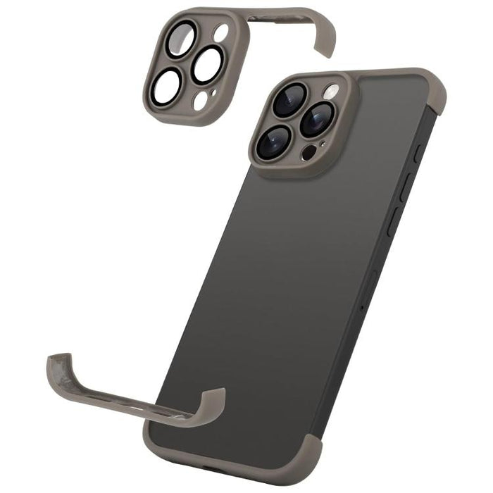 Funda ultradelgada sin marco de TPU con cuatro airbags en las esquinas y protección antigolpes para la lente., For iPhone 16 Pro Max, For iPhone 16 Pro, For iPhone 16 Plus, For iPhone 16