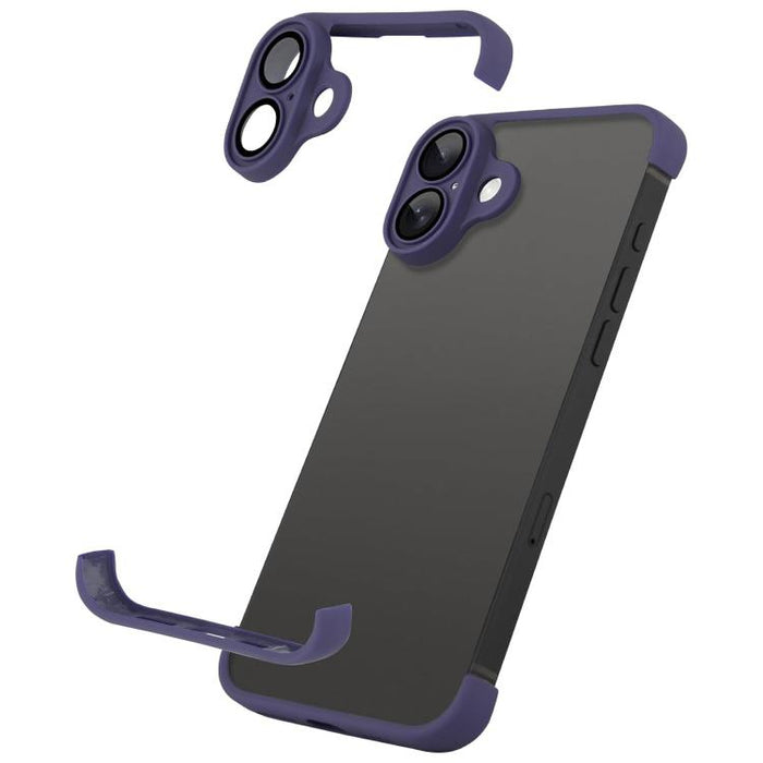 Funda ultradelgada sin marco de TPU con cuatro airbags en las esquinas y protección antigolpes para la lente., For iPhone 16 Pro Max, For iPhone 16 Pro, For iPhone 16 Plus, For iPhone 16