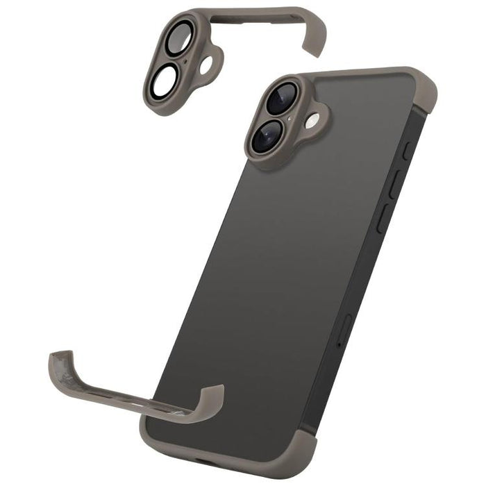 Funda ultradelgada sin marco de TPU con cuatro airbags en las esquinas y protección antigolpes para la lente., For iPhone 16 Pro Max, For iPhone 16 Pro, For iPhone 16 Plus, For iPhone 16