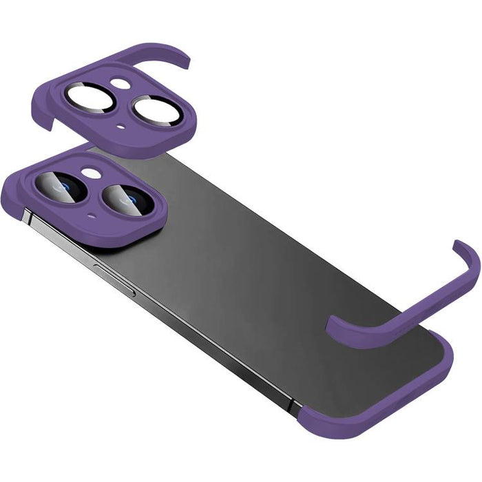 Funda ultradelgada sin marco de TPU con cuatro airbags en las esquinas y protección antigolpes para la lente., For iPhone 15 Pro Max, For iPhone 15 Pro, For iPhone 15 Plus, For iPhone 15