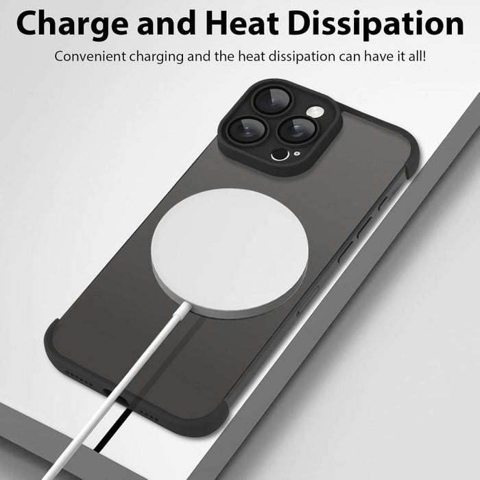 Funda ultradelgada sin marco de TPU con cuatro airbags en las esquinas y protección antigolpes para la lente., For iPhone 15 Pro Max, For iPhone 15 Pro, For iPhone 15 Plus, For iPhone 15