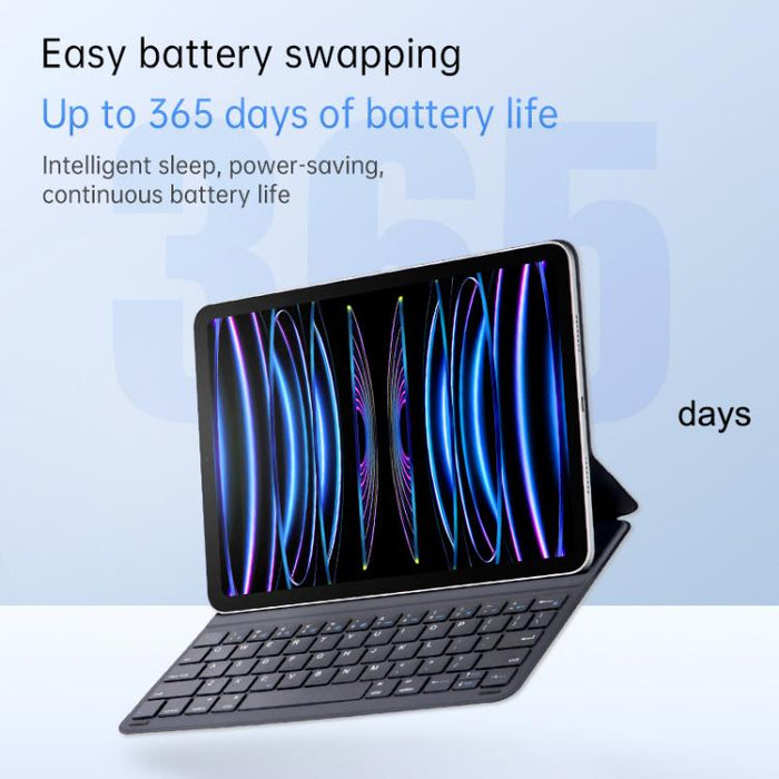 Funda de cuero con clip magnético de doble cara para teclado, For iPad Air 11 2025 / 2024 / Pro 11