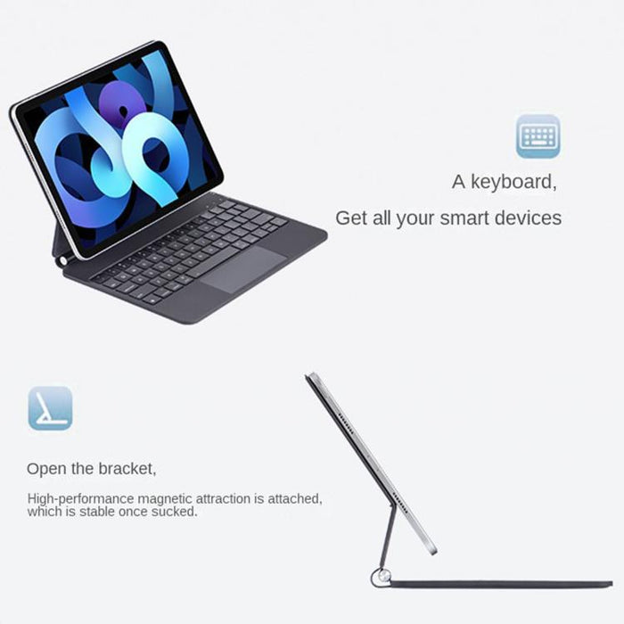 Funda protectora magnética integrada con teclado Magic Keyboard y panel táctil, For iPad Air 11 2025 / 2024 / Pro 11