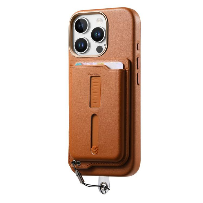 Funda para teléfono con tarjetero magnético desmontable, anillo de agarre y cuerda antipérdida., For iPhone 14 Pro, For iPhone 14 Pro Max
