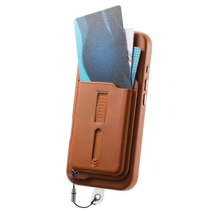 Funda para teléfono con tarjetero magnético desmontable, anillo de agarre y cuerda antipérdida., For iPhone 14 Pro, For iPhone 14 Pro Max