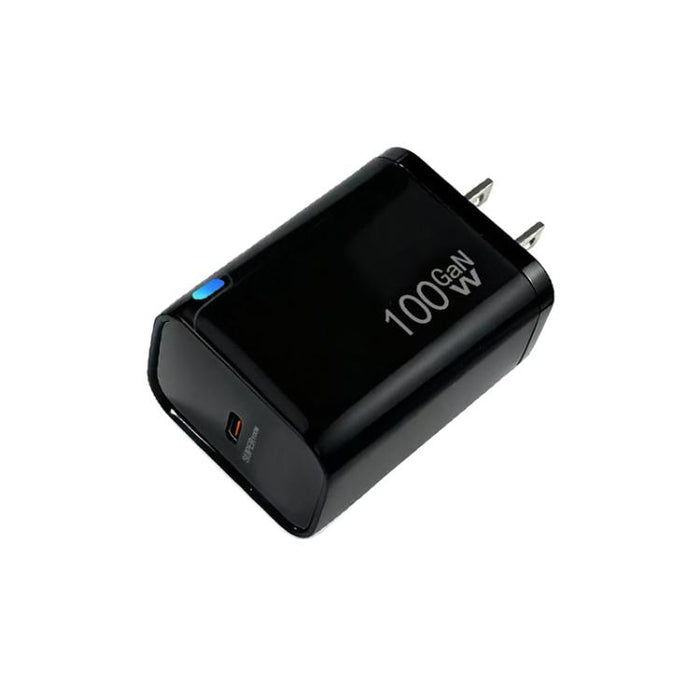 Cargador TE-PD46 GaN de 100 W PD de 45 W con protocolo totalmente compatible, enchufe estadounidense.