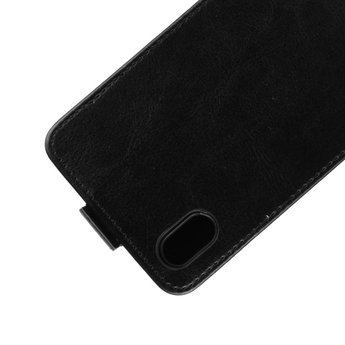 Estuche protector de cuero con tapa vertical Crazy Horse para Xiaomi Redmi 7A
