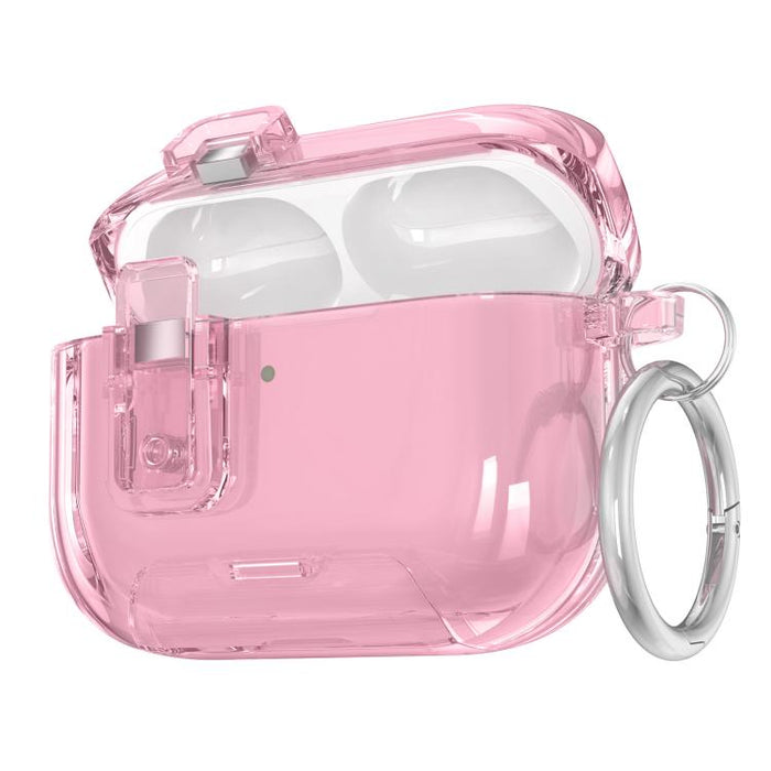 Funda protectora para auriculares de TPU con soporte magnético y anillo para el dedo, con diseño de estrellas y hebilla., For AirPods Pro 3