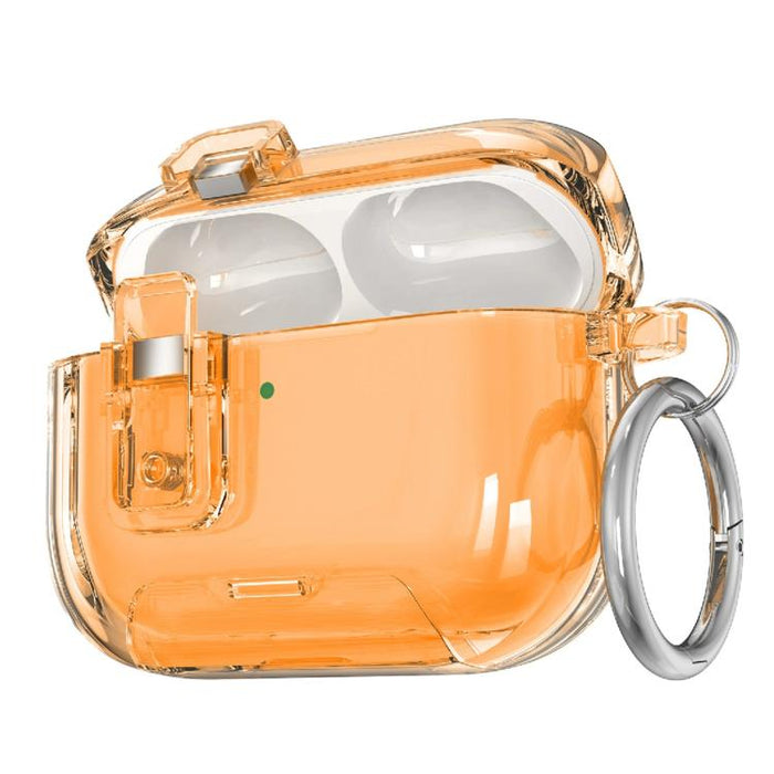 Funda protectora para auriculares de TPU con soporte magnético y anillo para el dedo, con diseño de estrellas y hebilla., For AirPods Pro 3