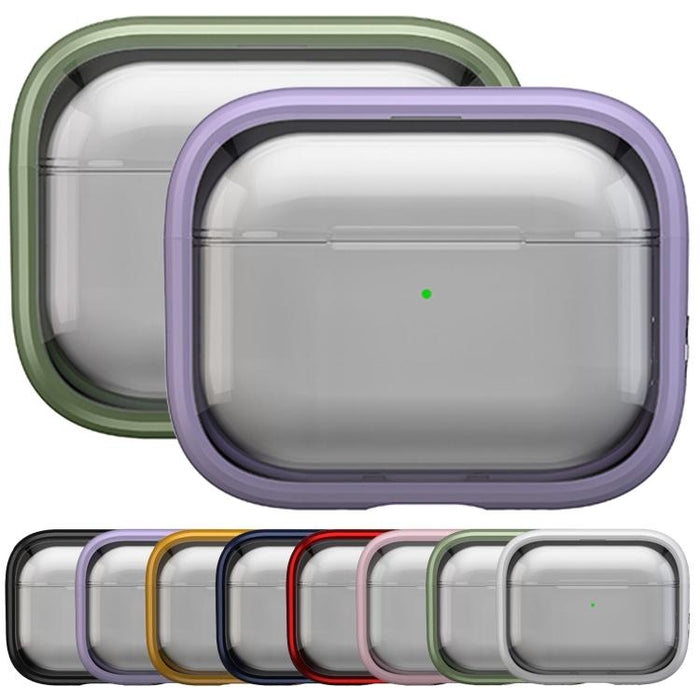 Funda protectora de TPU para auriculares Xuanjing Creative Stand, For AirPods Pro 3, For AirPods Pro 2