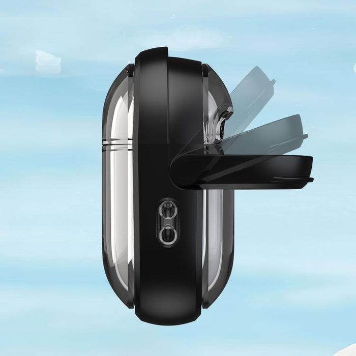 Funda protectora de TPU para auriculares Xuanjing Creative Stand, For AirPods Pro 3, For AirPods Pro 2