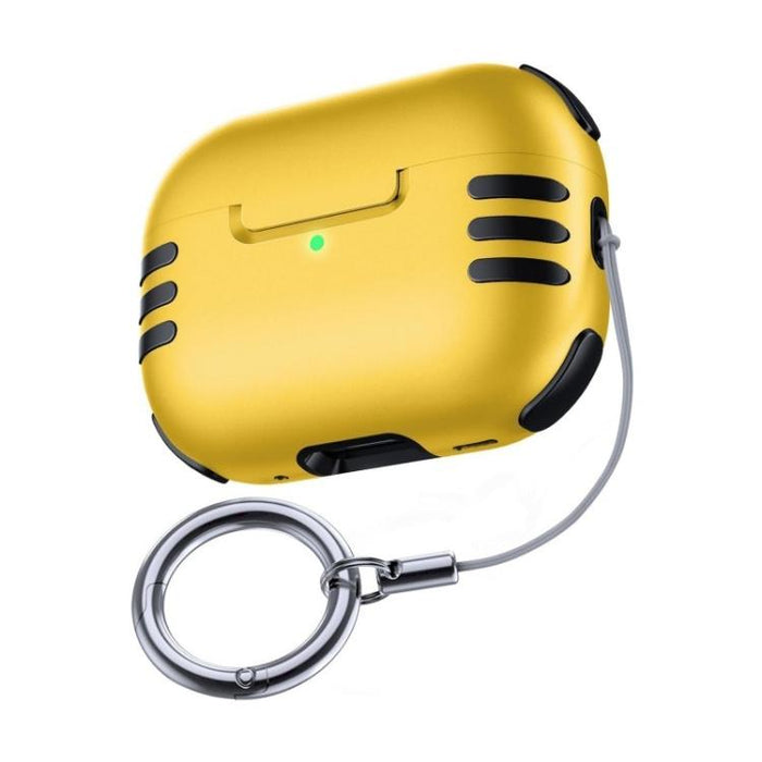 Funda protectora antichoque para airbag con cobertura total y anillo para cordón., For AirPods Pro 2
