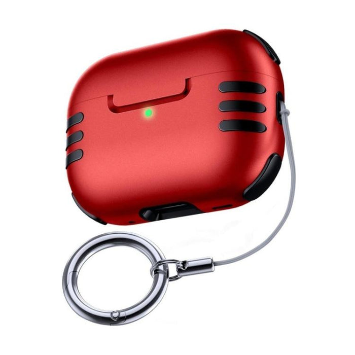 Funda protectora antichoque para airbag con cobertura total y anillo para cordón., For AirPods Pro 2