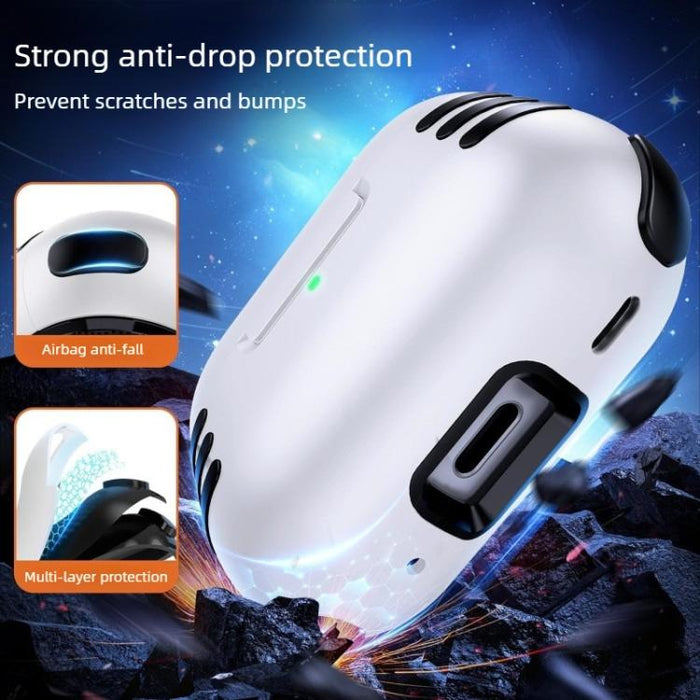 Funda protectora antichoque para airbag con cobertura total y anillo para cordón., For AirPods Pro 2