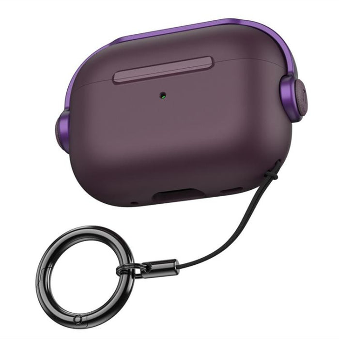 Funda protectora de TPU para auriculares Music Boy con clip para cordón, For AirPods Pro 3