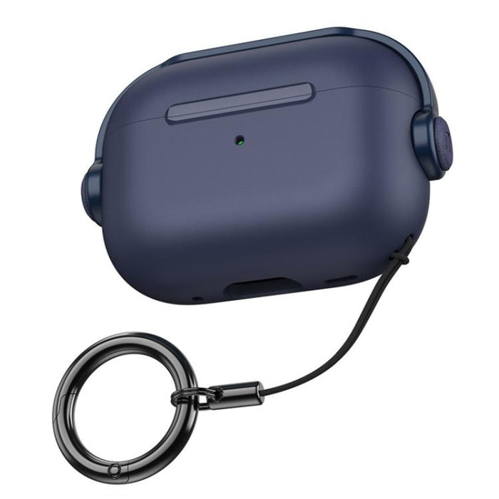 Funda protectora de TPU para auriculares Music Boy con clip para cordón, For AirPods Pro 3