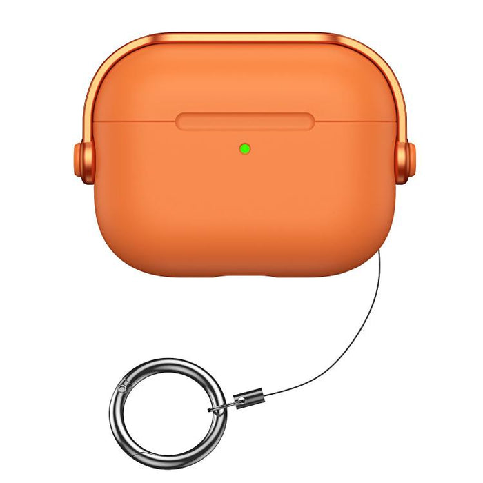Funda protectora de TPU para auriculares Music Boy con clip para cordón, For AirPods Pro 3