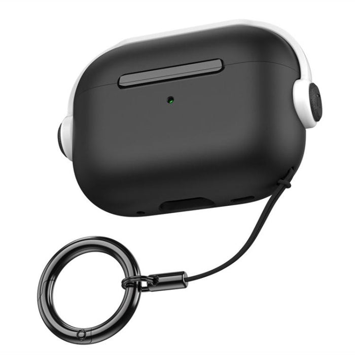 Funda protectora de TPU para auriculares Music Boy con clip para cordón, For AirPods Pro 3